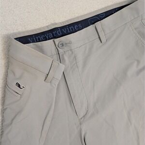 Vineyard Vines On-The-Go Shorts Men's 38x8 Gray Golf Performance OTG